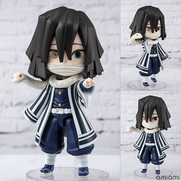 Obanai Iguro Bandai Tamashii Nations Demon Slayer Figuarts Mini Sealed